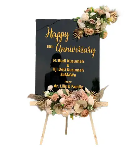 Papan Bunga Akrilik Jereweh