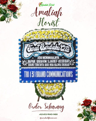 Papan Bunga Duka di Jereweh