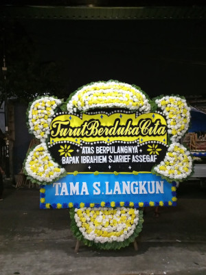 Papan Bunga Duka di Jereweh
